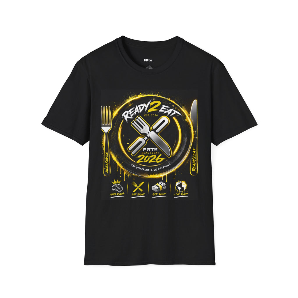 Ready2Eat Black T Shirt