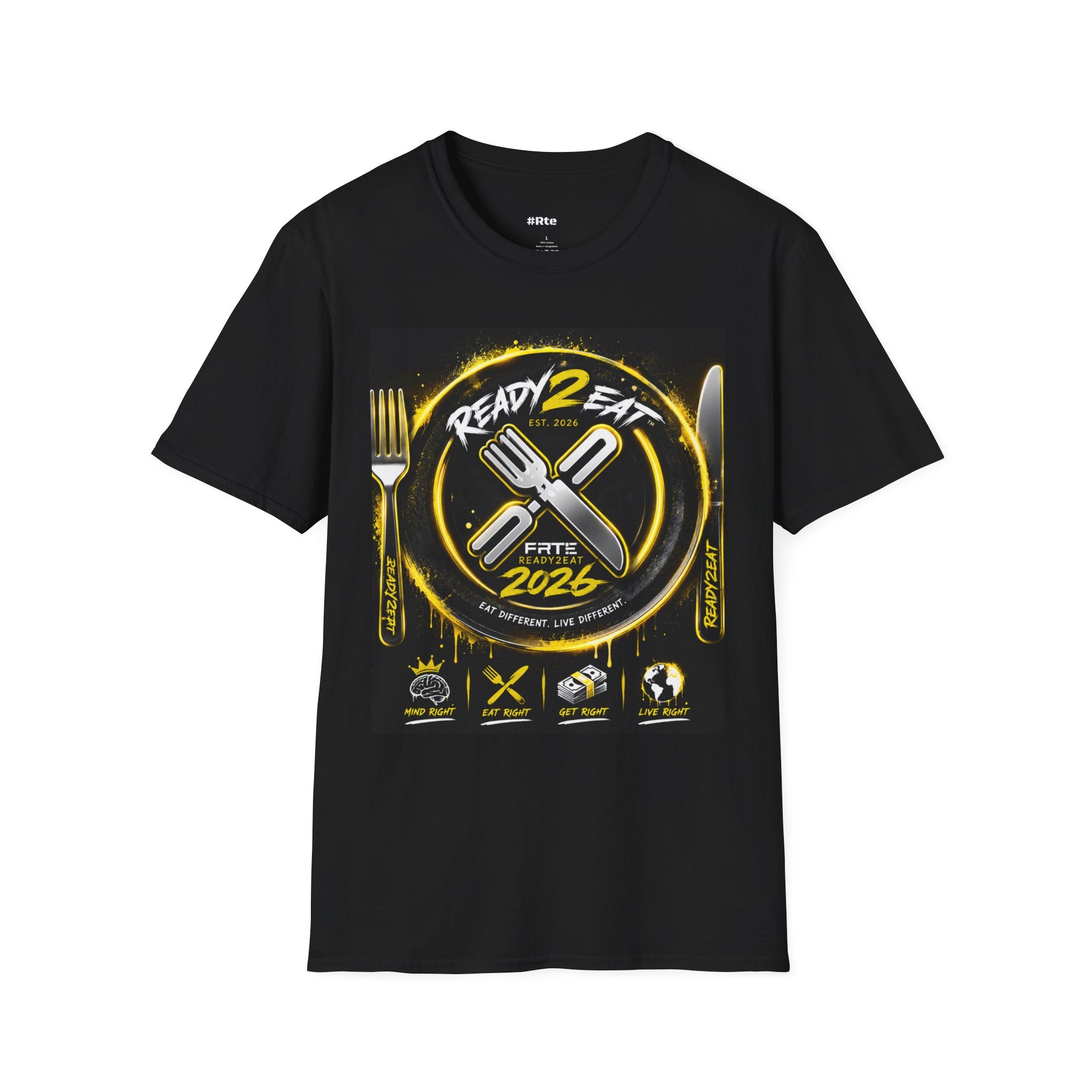 Ready2Eat Black T Shirt